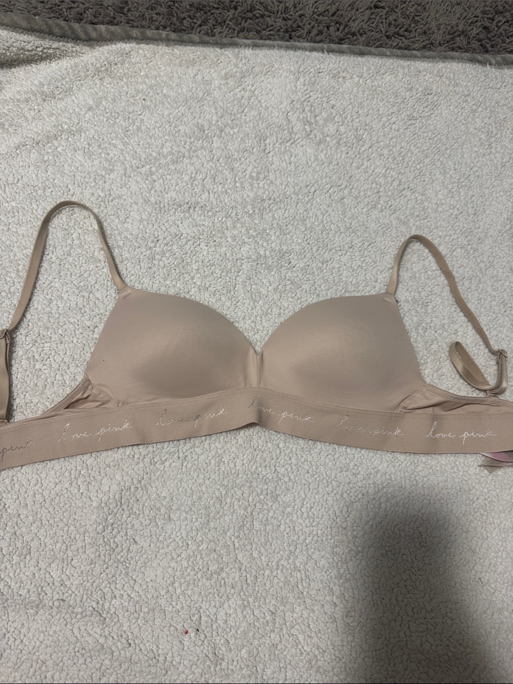 PINK Victoria's Secret Light Nude T-Shirt Bra